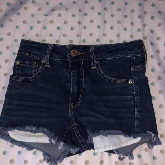 American Eagle Outfitters Pants - nwot high waisted american eagle jean shorts